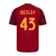 AS Roma Wesley Franca #43 Replike Domaci Dres 2026-27 Kratak Rukav